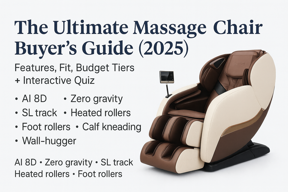 The Ultimate Massage Chair Buyer’s Guide (2025)