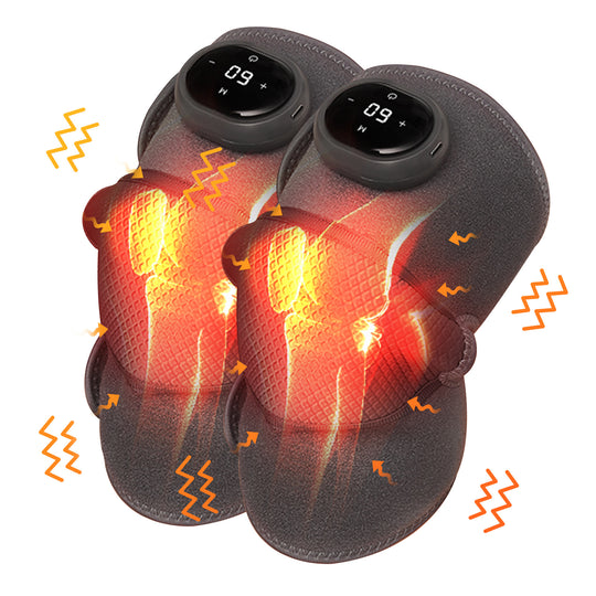 Rechargeable Knee Massager | Smart Relief Pad for Joint Pain & Recovery.