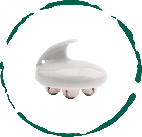 Rolling Body Massager | Stainless Steel 360° Roller for Muscle Relief, Cellulite Reduction & Relaxation