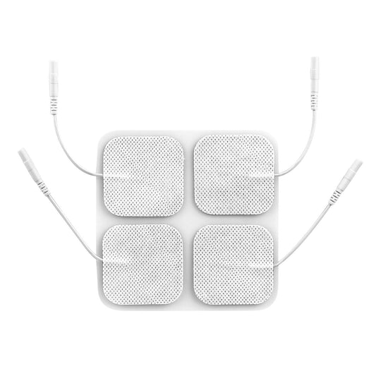 4pcs Reusable Electrode Pads | Replacement Pads for TENS & EMS Units.