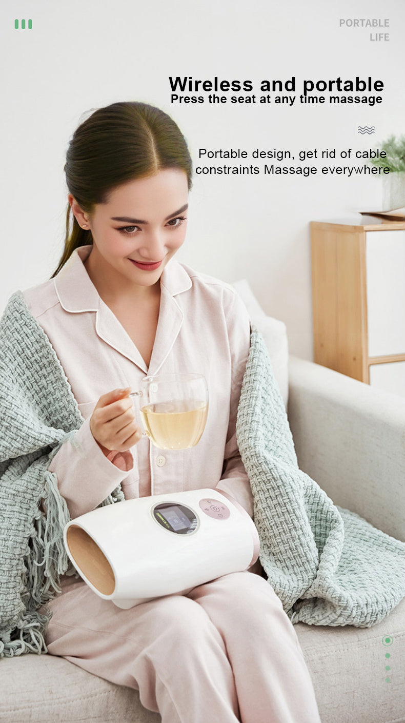 Hand Massager with Heat & Air Compression | Arthritis & Carpal Tunnel Relief