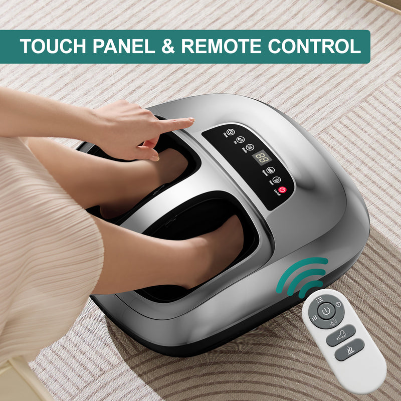 Multifunctional Foot Massager | Heated Shiatsu with Air Compression & Automatic Timer