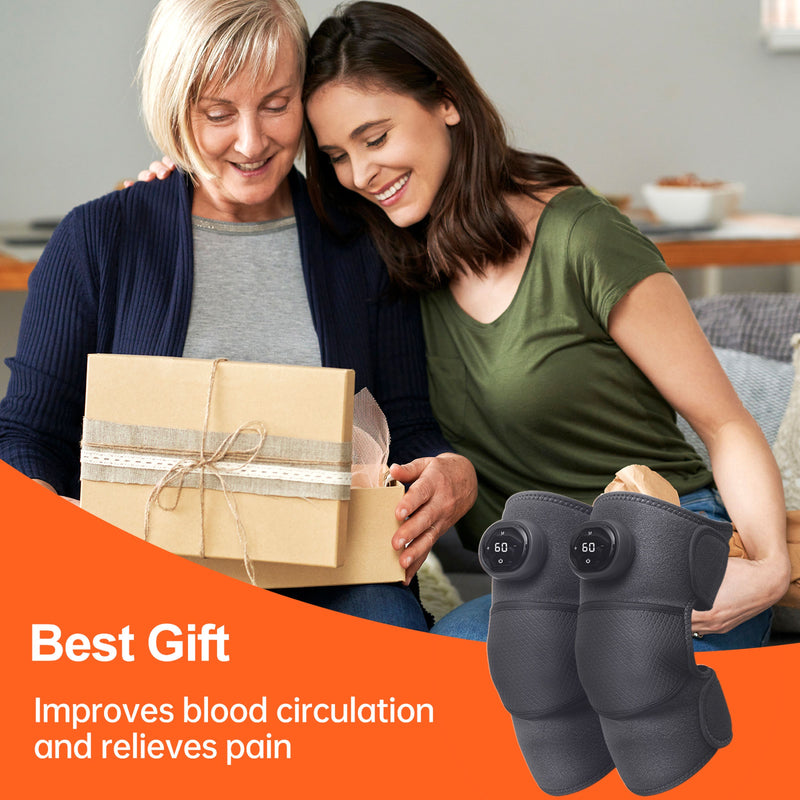 Rechargeable Knee Massager | Smart Relief Pad for Joint Pain & Recovery