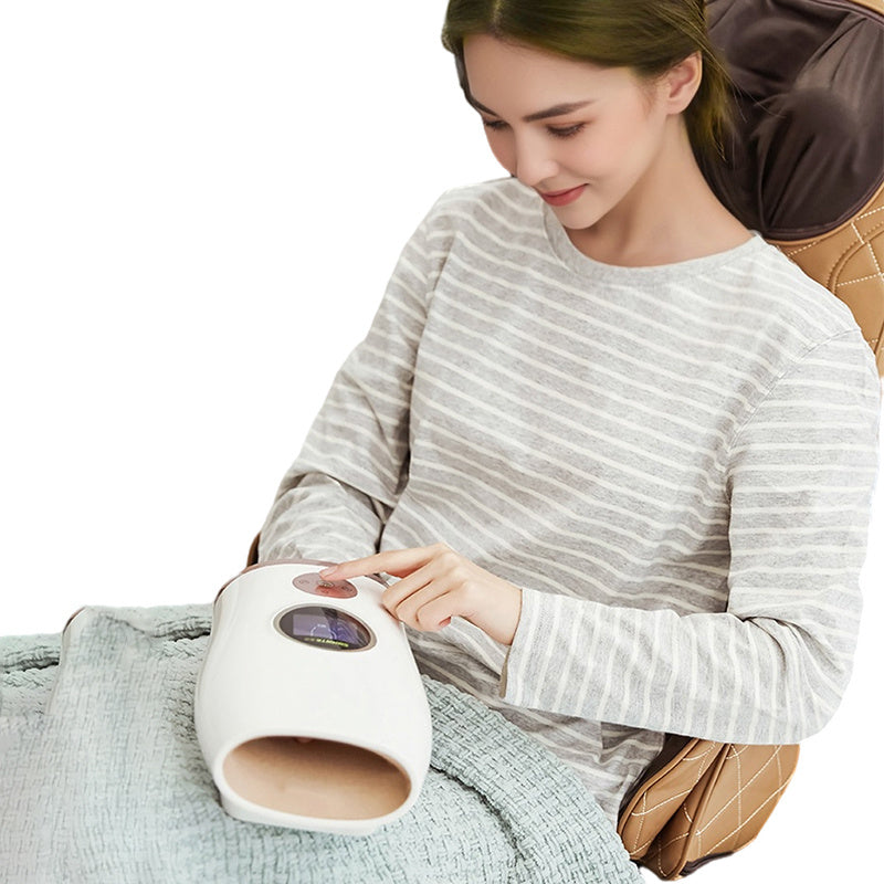 Hand Massager with Heat & Air Compression | Arthritis & Carpal Tunnel Relief