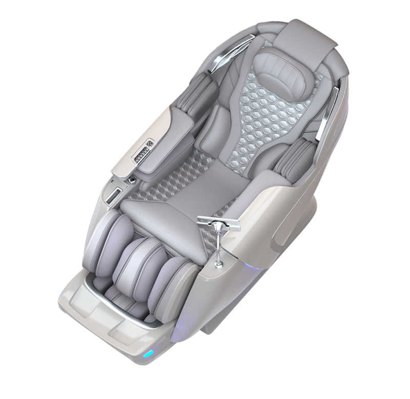 SN-T80 4D Soft Power Massage Chair (Gray)