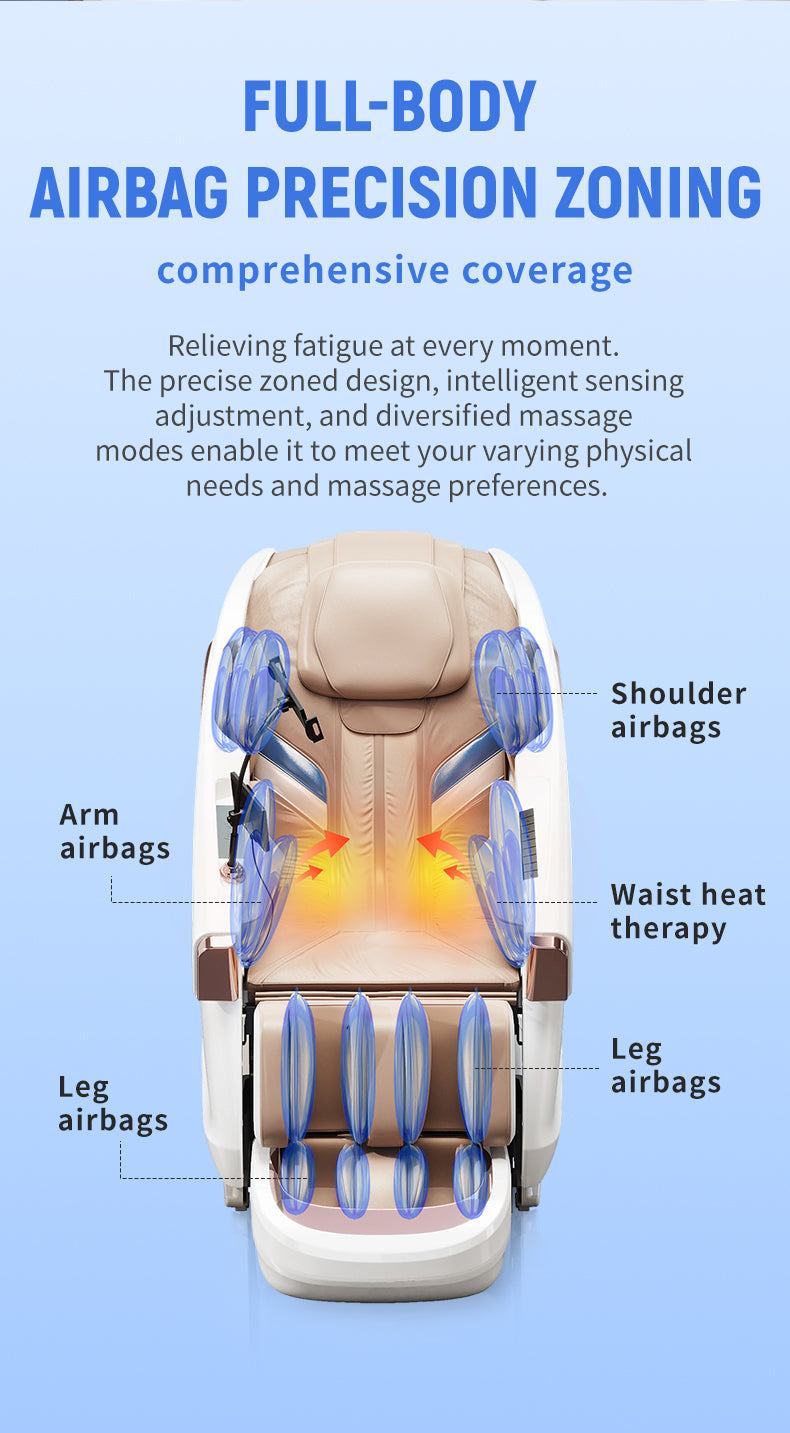 Stratus Massage Chair with TFT Screen & Foot Rollers
