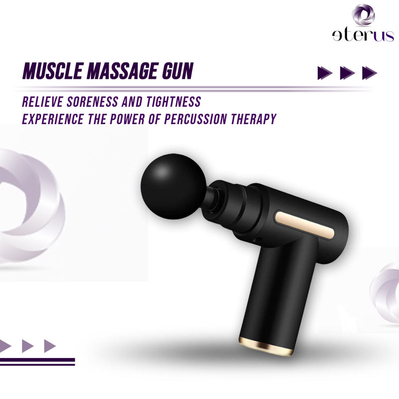 Muscle Massage Gun | Cordless Deep Tissue Percussion Massager with Quiet Glide Technology & Long Battery Life