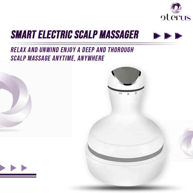 Smart Electric Scalp Massager | Rechargeable Head & Hair Growth Massager