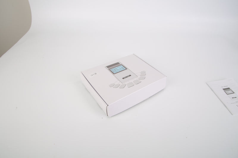 4 Channel TENS Unit Muscle Stimulator with 8 Pads | Rechargeable EMS Pain Relief Device