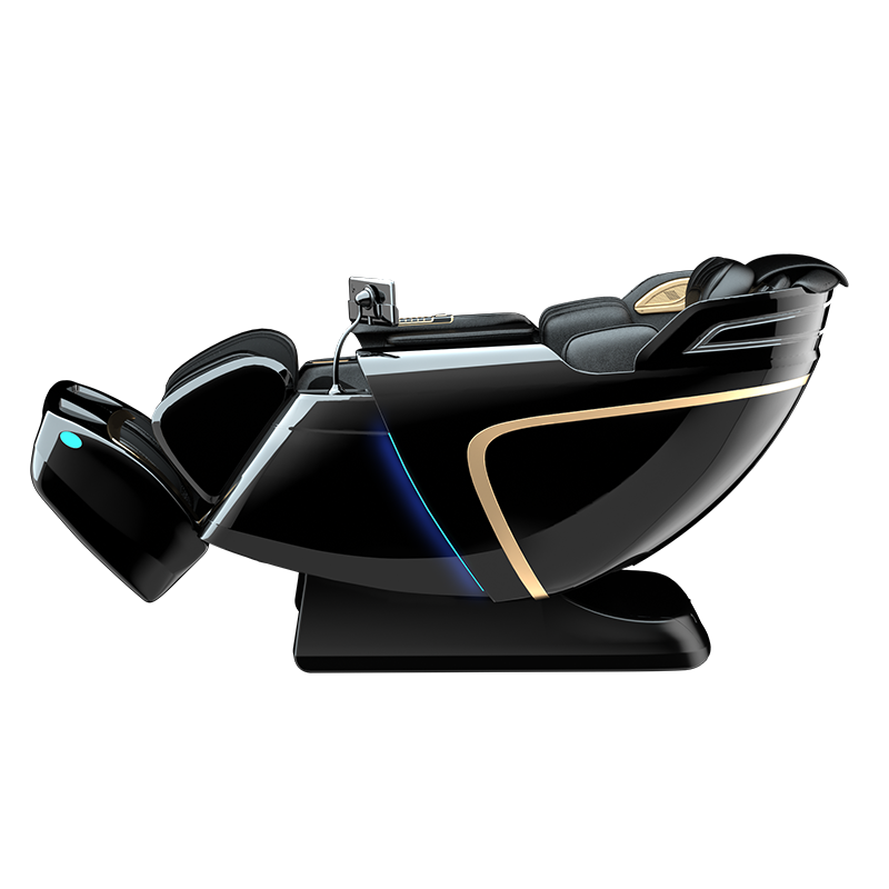 SN-T80 4D Soft Power Massage Chair (Black)