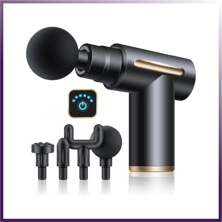 Muscle Massage Gun | Cordless Deep Tissue Percussion Massager with Quiet Glide Technology & Long Battery Life