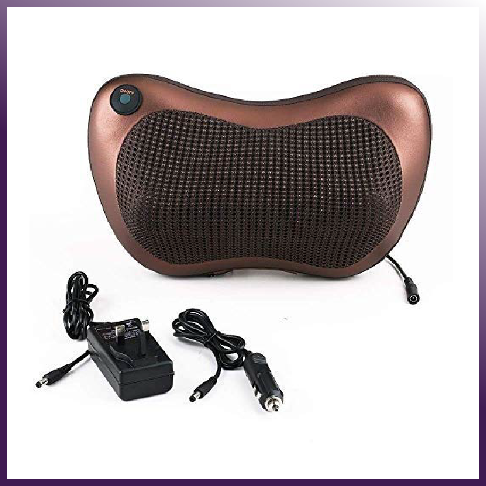 Back & Neck Shiatsu Massage Pillow | Heat & Deep Tissue Kneading