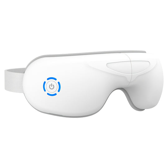 Rechargeable Eye Massager | Heat, Air Pressure & Vibration Therapy with Music Mode.