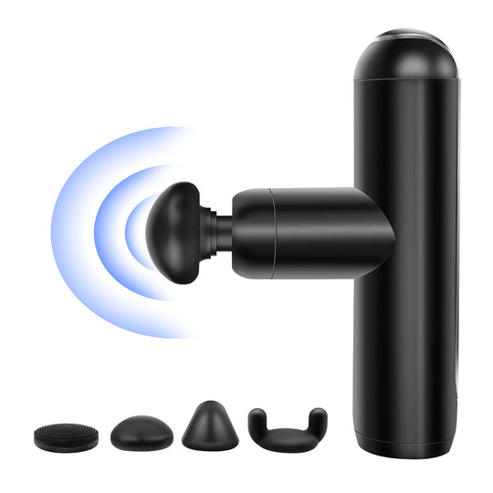 Mini Travel Massage Gun | Portable Deep Tissue Percussion Massager for Muscle Recovery at Home, Gym & Travel.