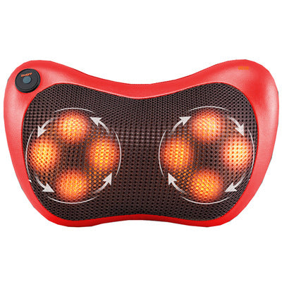 Back & Neck Shiatsu Massage Pillow | Heat & Deep Tissue Kneading.