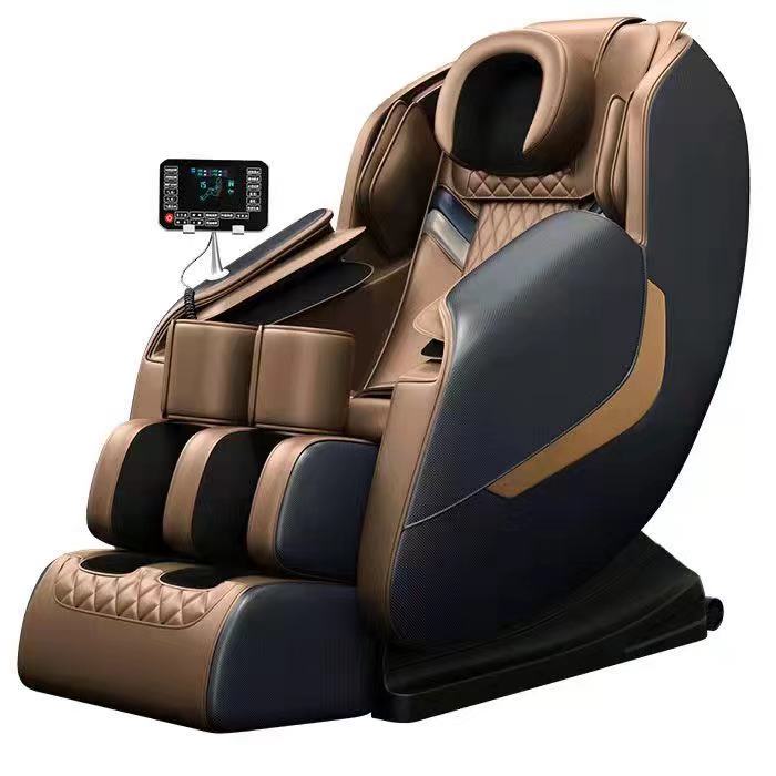 CalmEase Zero-Gravity Airbag Massage Chair (Black)