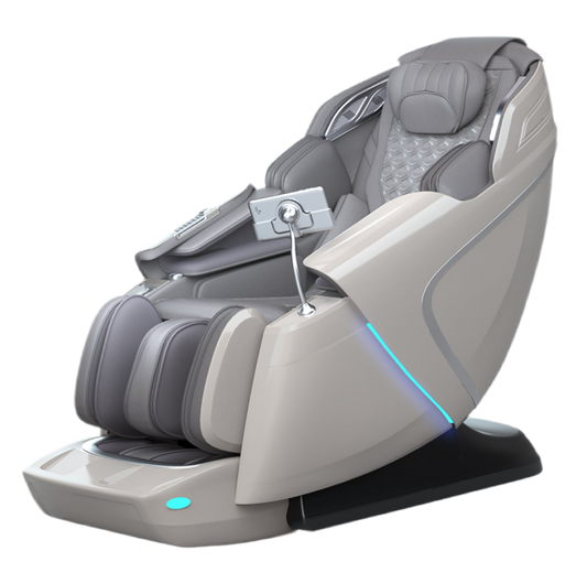 Massage Chairs Cheap SN-T80 4D Soft Power Massage Chair (Gray), massage chair, 4D rollers, Zero Gravity, heated, in gray, product photo