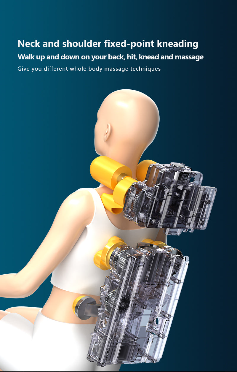 AI-Powered 4D Luxury Massage Chair | Full Body Zero Gravity Recliner.