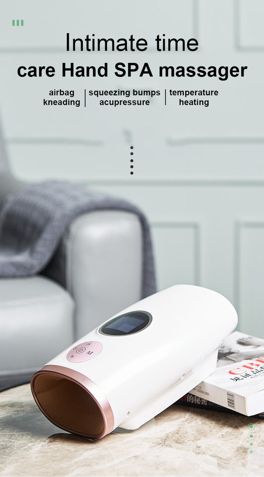 Hand Massager with Heat & Air Compression | Arthritis & Carpal Tunnel Relief.