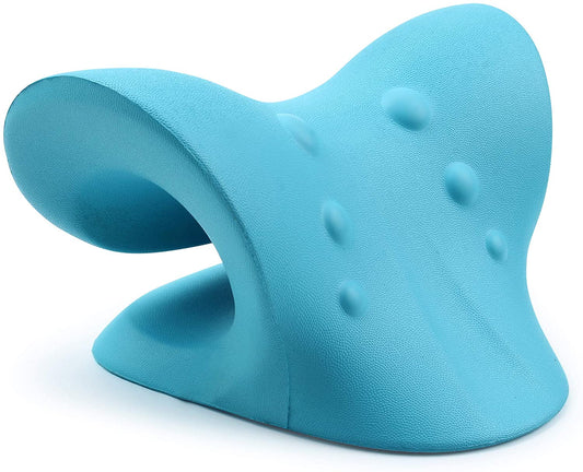 Neck Cloud Cervical Traction Device | Neck Stretcher for Pain Relief & Posture Correction.