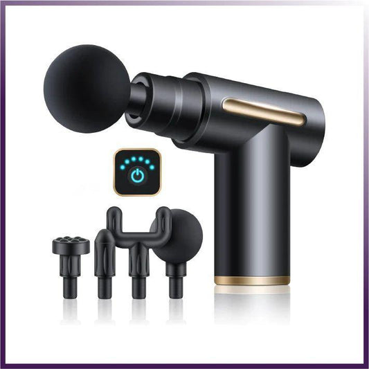 Muscle Massage Gun | Cordless Deep Tissue Percussion Massager with Quiet Glide Technology & Long Battery Life.
