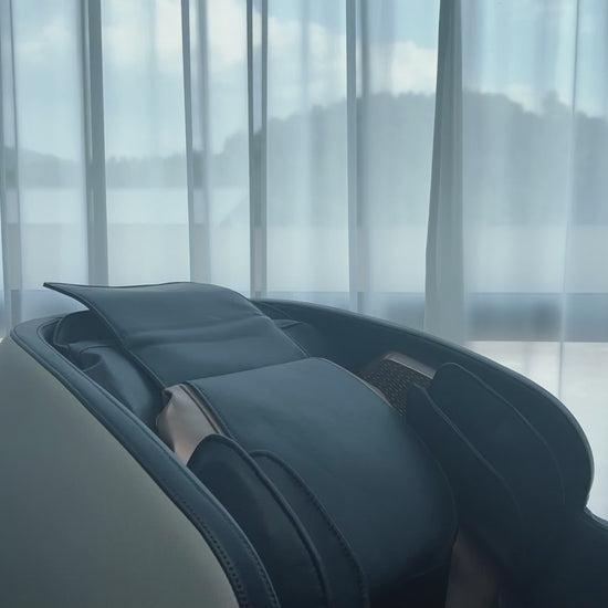 AI-Powered 4D Luxury Massage Chair | Full Body Zero Gravity Recliner.